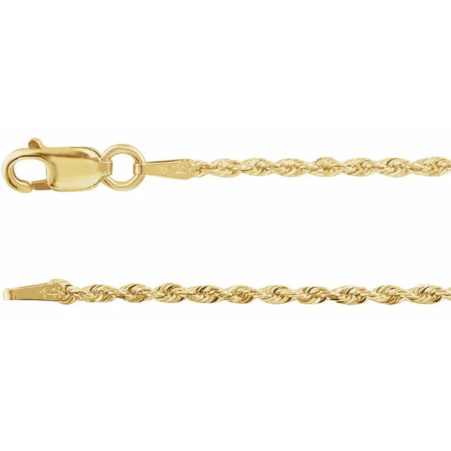 Diamond Cut Rope chain