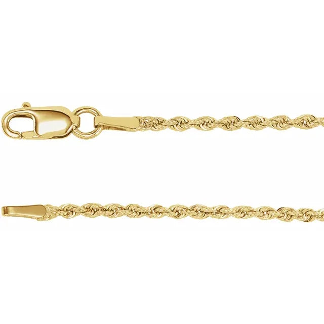 Diamond Cut Rope chain