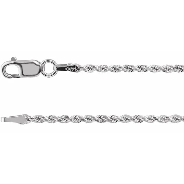 Diamond Cut Rope chain