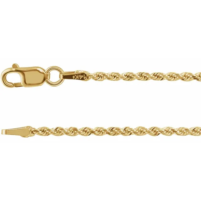 Diamond Cut Rope chain