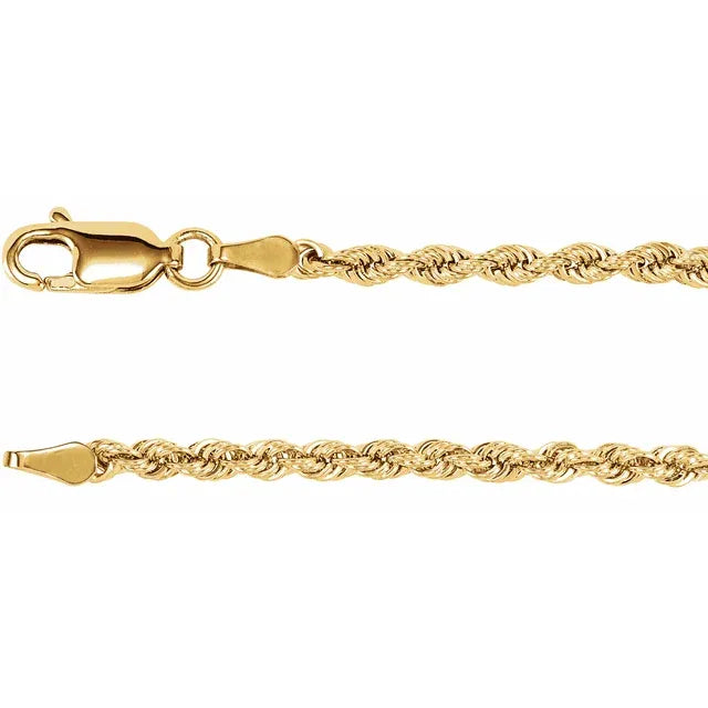 Diamond Cut Rope chain