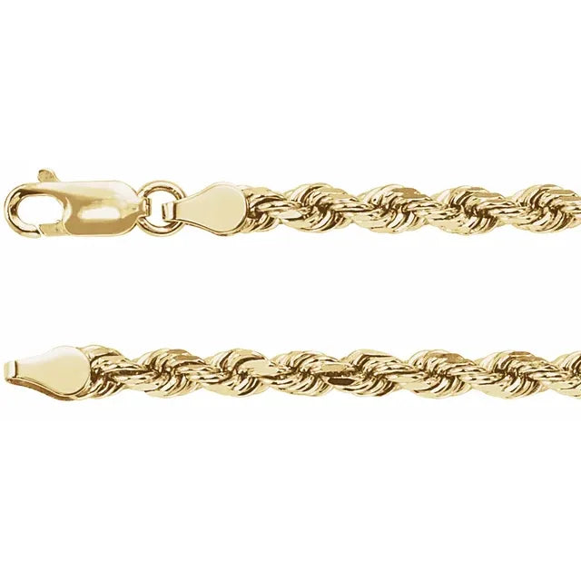 Diamond Cut Rope chain