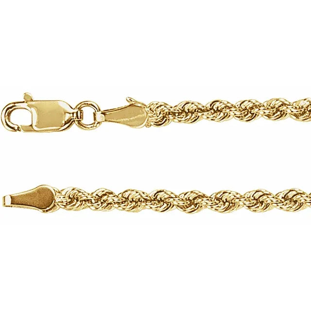Diamond Cut Rope chain