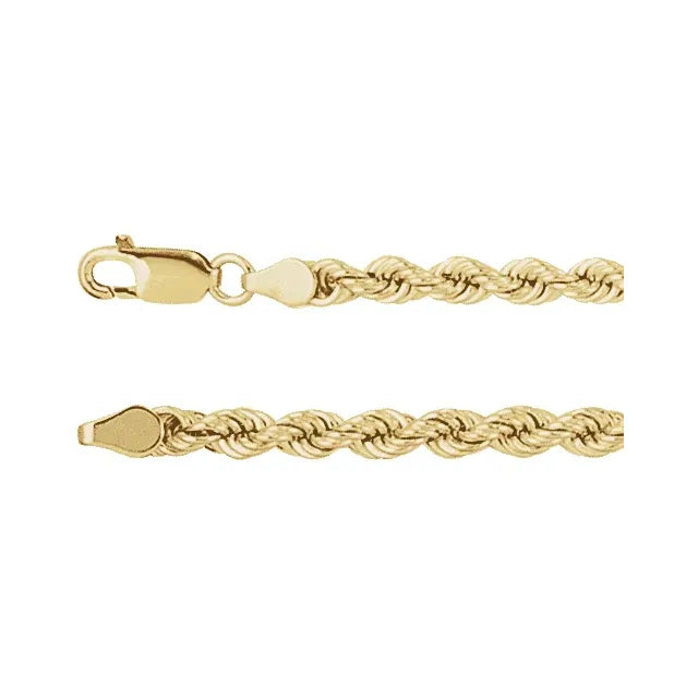 Diamond Cut Rope chain