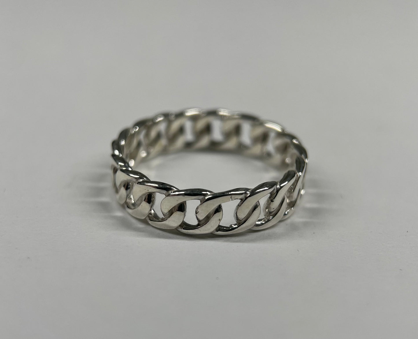 Cuban link ring