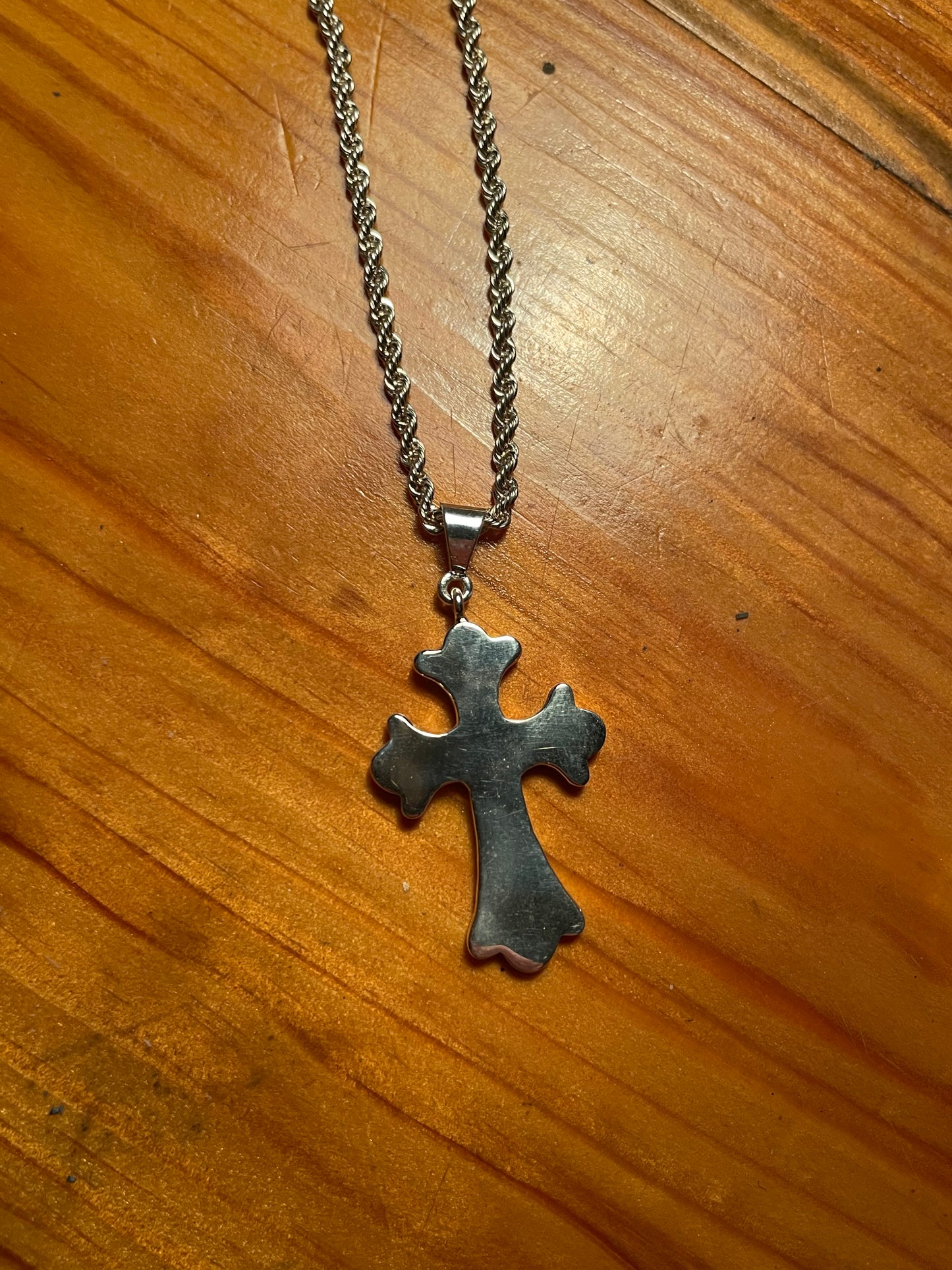 Budded Cross pendant