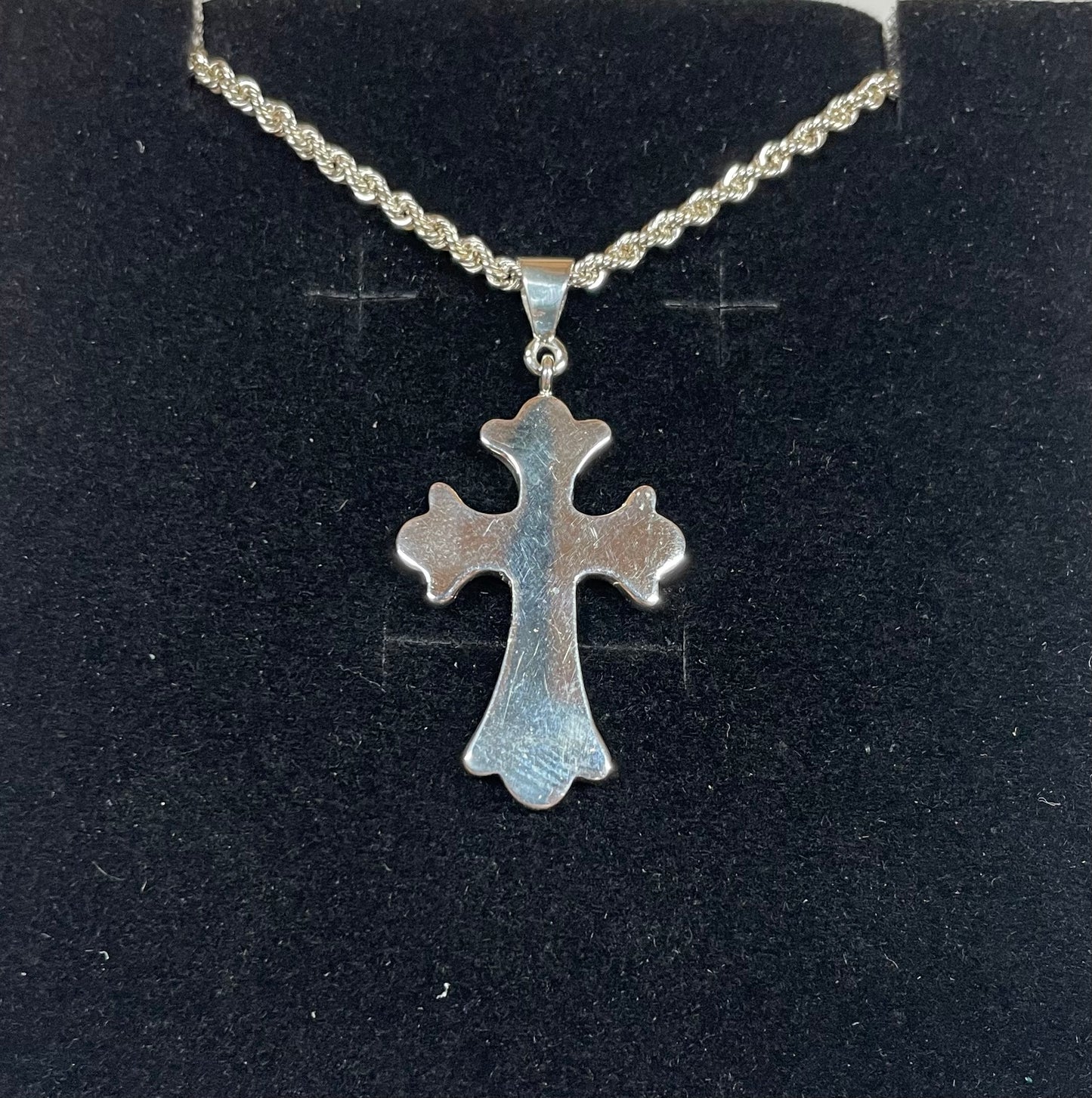 Budded Cross pendant