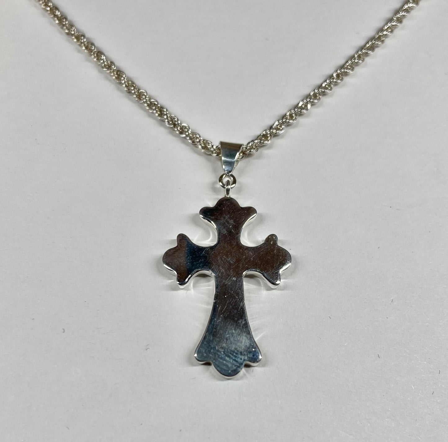 Budded Cross pendant