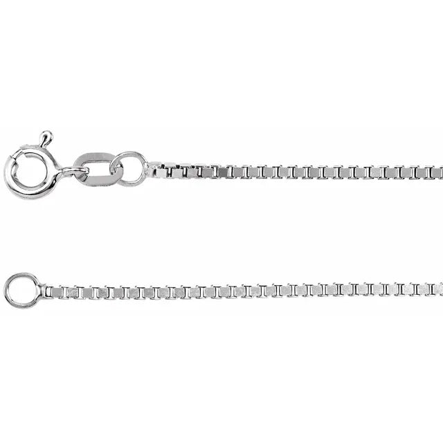 Diamond cut Box chain