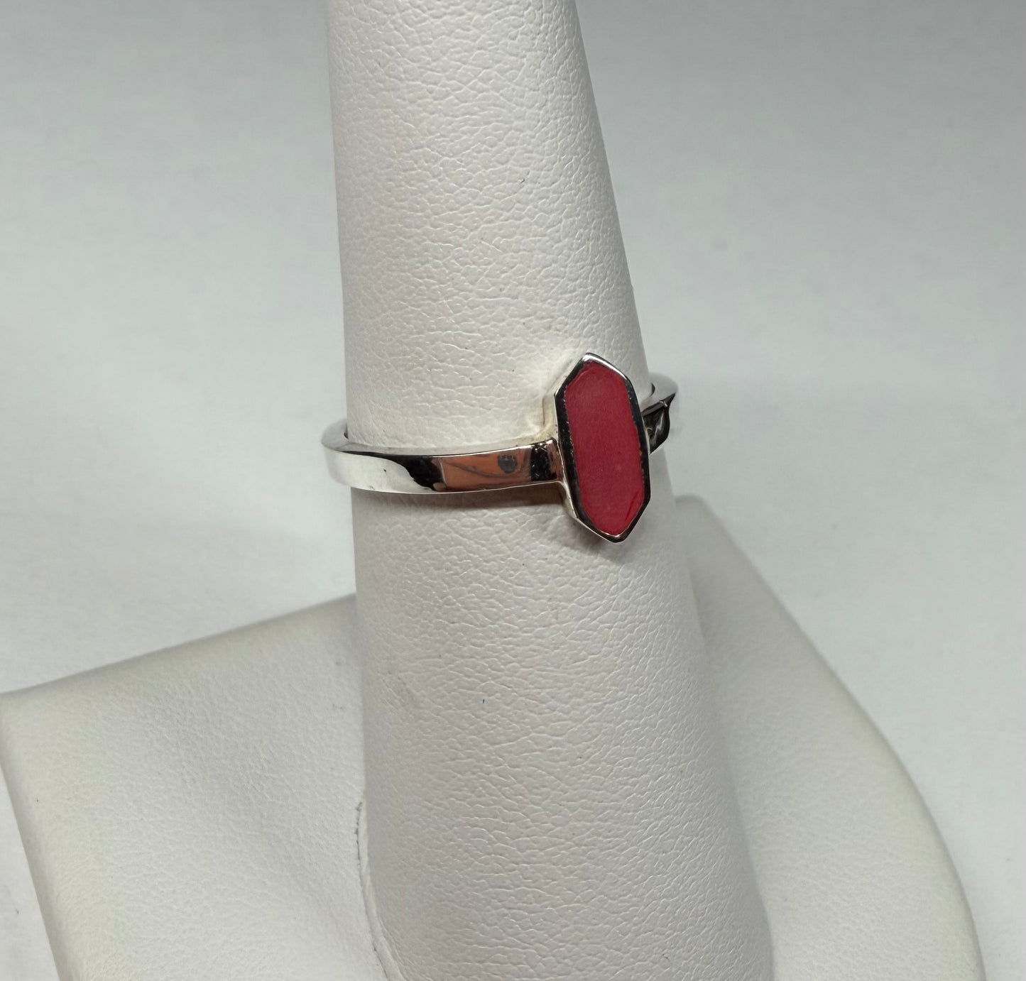 Enamel inlay ring